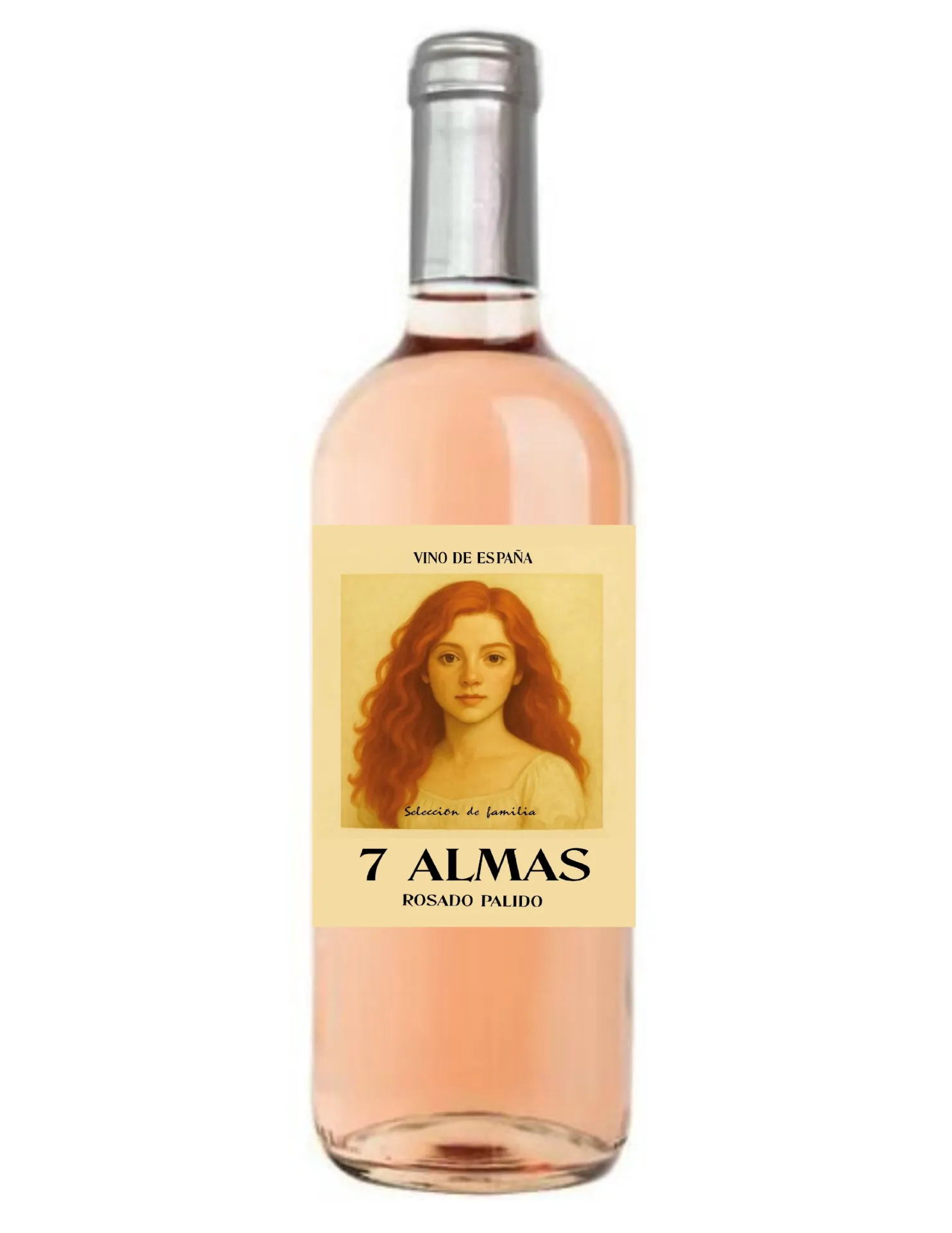 [68436630660095] 7 Almas Rosado Palido - Caja de 6 botellas 750ml