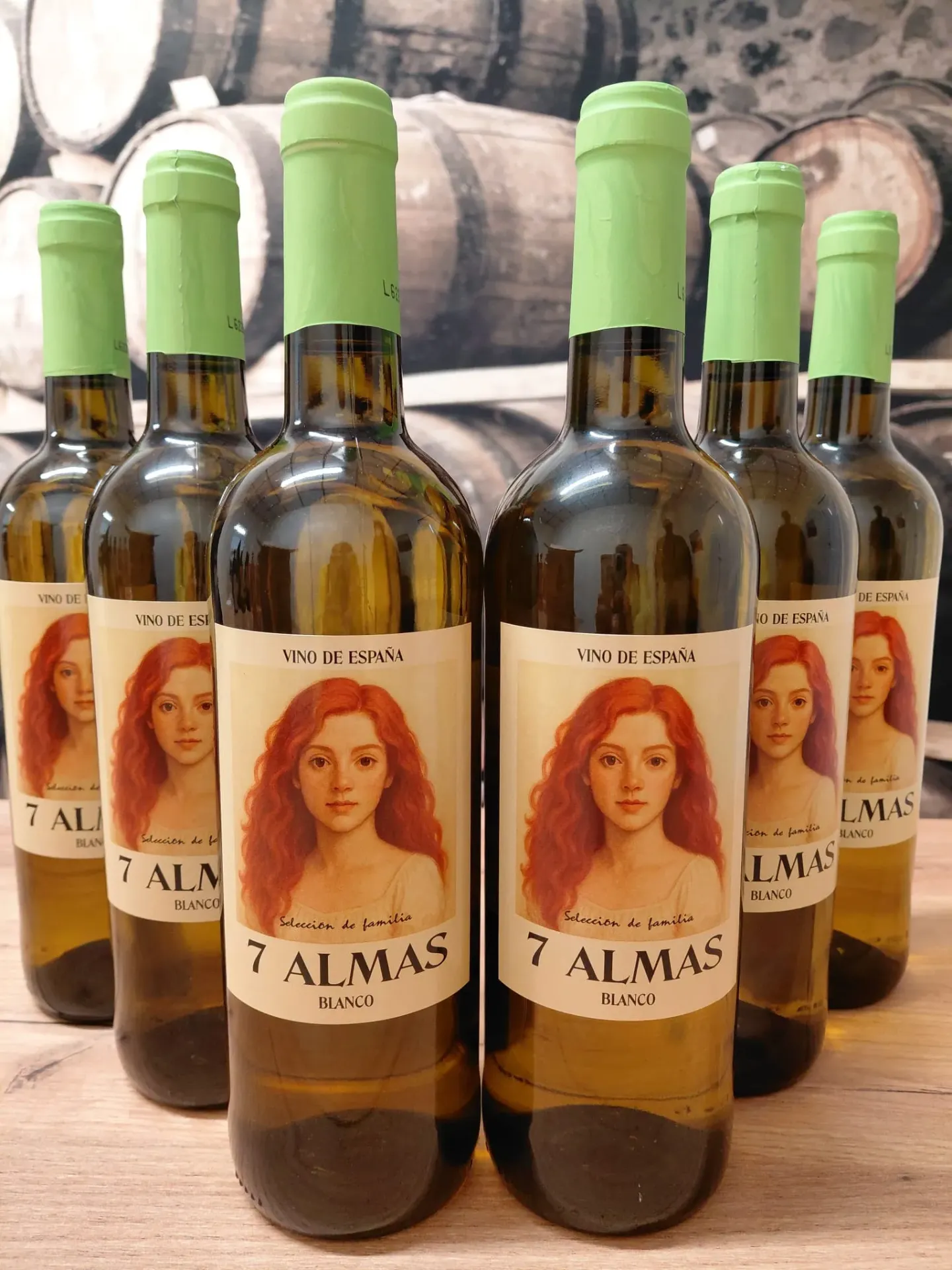 [68436630660019] 7 Almas Blanco - Caja de 6 botellas 750ml