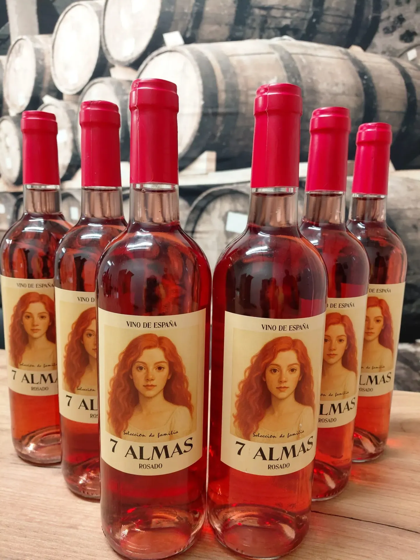 [68436630660026] 7 Almas Rosado - Caja de 6 botellas 750ml